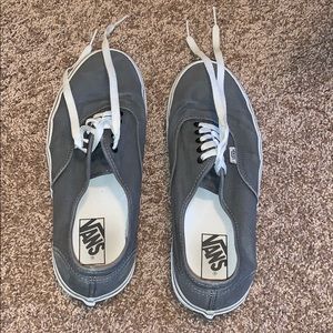 Men’s Gray Vans Size 8.5